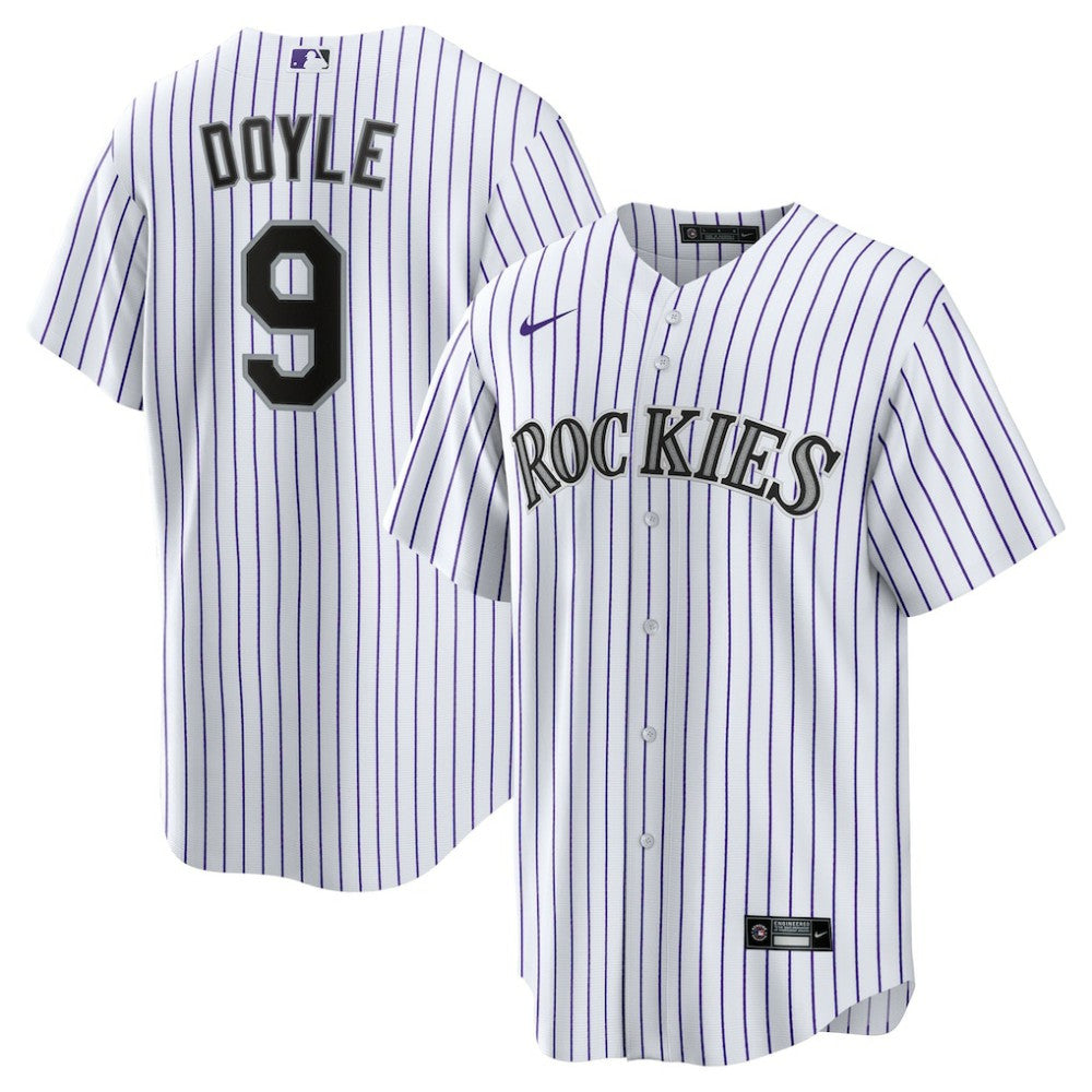 Brenton Doyle Colorado Rockies Nike Youth Home Replica Jersey - White - Nike Lifestyle