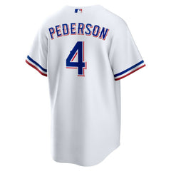 Joc Pederson Texas Rangers Nike Youth Home Replica Jersey - White - Nike on Sale