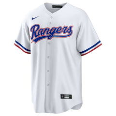Ezequiel Duran Texas Rangers Nike Youth Home Replica Jersey - White - Nike Online