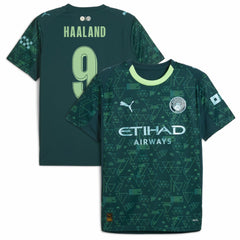 Erling Haaland Manchester City x EA SPORTS FC 2025/26 Fourth Jersey Green - Puma
