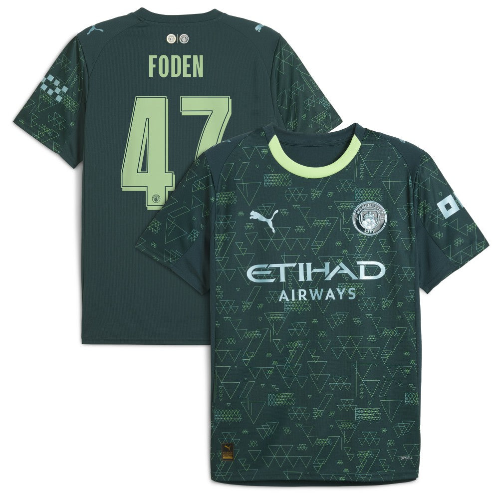 Phil Foden Manchester City x EA SPORTS FC 2025/26 Fourth Jersey Green - Puma outlet