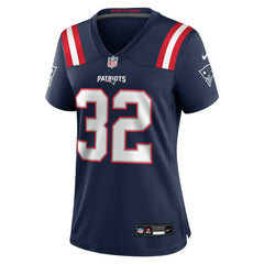 Nike TreVeyon Henderson New England Patriots Women's Game Jersey Navy