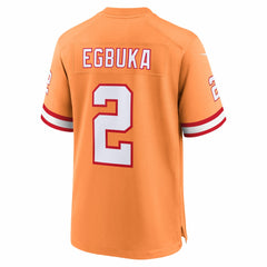 Nike Emeka Egbuka Tampa Bay Buccaneers Alternate 2 Game Jersey Creamsicle