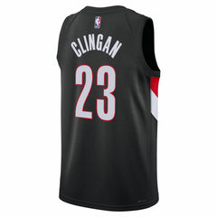 Donovan Clingan Portland Trail Blazers Unisex Swingman Jersey Icon Edition Black | Nike online
