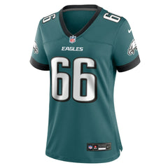 Nike Drew Kendall Philadelphia Eagles Women's Team Game Jersey Midnight Green