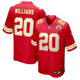 Nike Nohl Williams Kansas City Chiefs Team Game Jersey Red