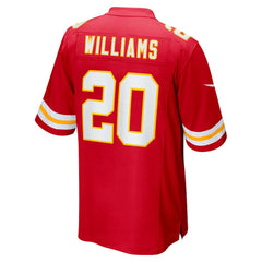 Nike Nohl Williams Kansas City Chiefs Team Game Jersey Red