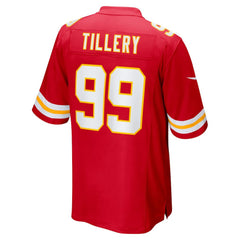 Nike Jerry Tillery Kansas City Chiefs Team Game Jersey Red