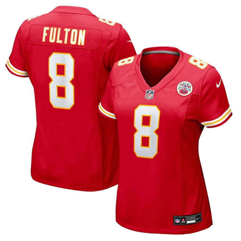 Nike Kristian Fulton Kansas City Chiefs Women's Team Game Jersey Red