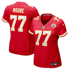 Nike Jaylon Moore Kansas City Chiefs Women's Team Game Jersey Red