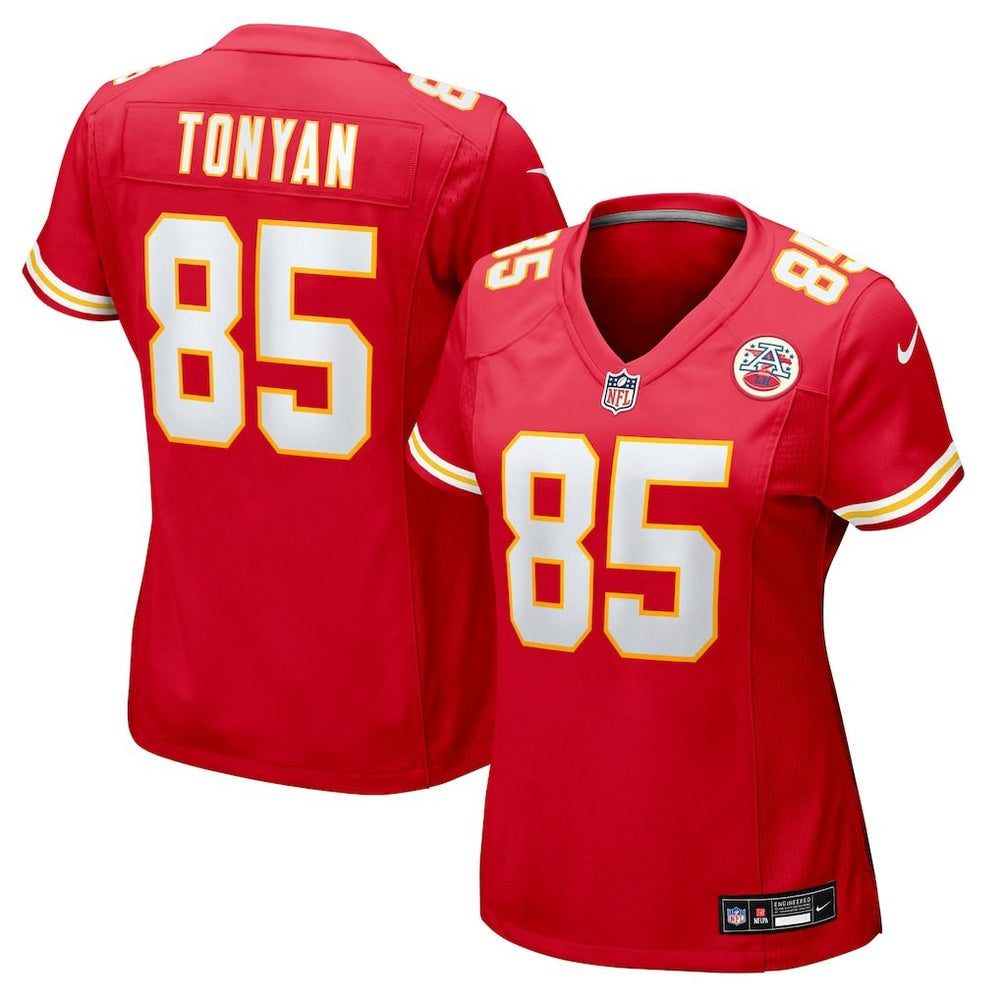 Nike Robert Tonyan Kansas City Chiefs Women's Team Game Jersey Red