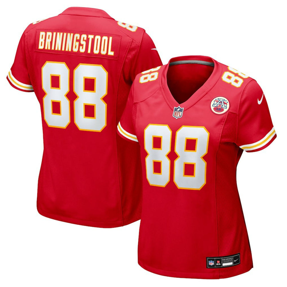 Nike Jake Briningstool Kansas City Chiefs Women's Team Game Jersey Red