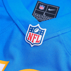 Nike Nikko Reed Los Angeles Chargers Team Game Jersey Powder Blue