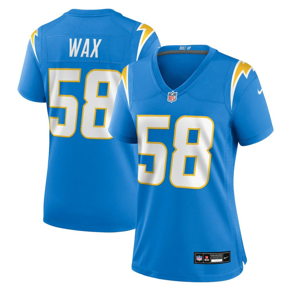 Nike Marlowe Wax Los Angeles Chargers Women's Team Game Jersey Powder Blue