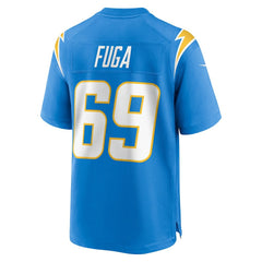 Nike Josh Fuga Los Angeles Chargers Team Game Jersey Powder Blue