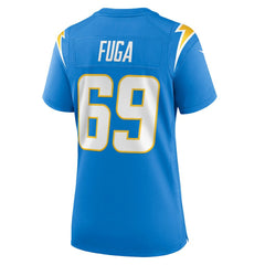 Nike Josh Fuga Los Angeles Chargers Women's Team Game Jersey Powder Blue
