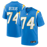Nike Austin Deculus Los Angeles Chargers Team Game Jersey Powder Blue