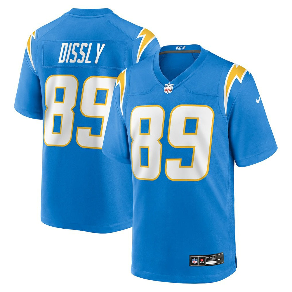 Nike Will Dissly Los Angeles Chargers Team Game Jersey Powder Blue