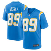 Nike Will Dissly Los Angeles Chargers Team Game Jersey Powder Blue
