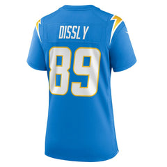 Nike Will Dissly Los Angeles Chargers Women's Team Game Jersey Powder Blue