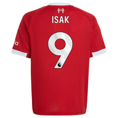 Alexander Isak Liverpool Youth 2025/26 Home Replica Player Jersey Red - Adidas