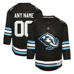 Utah Mammoth Youth Home Replica Custom Jersey - Black - NHL 203445707