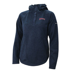 Los Angeles Angels Columbia Women's Half-Snap Pullover Hoodie - Navy - Columbia Sale
