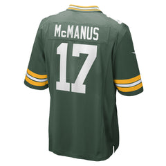 Nike Brandon McManus Green Bay Packers Team Game Jersey Green