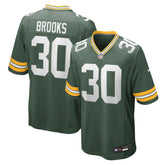 Nike Chris Brooks Green Bay Packers Team Game Jersey Green