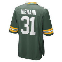 Nike Nick Niemann Green Bay Packers Team Game Jersey Green
