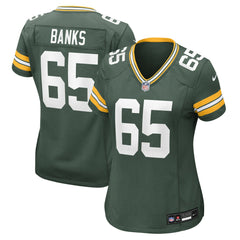 Nike Aaron Banks Green Bay Packers Women's Team Game Jersey Green