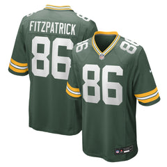 Nike John FitzPatrick Green Bay Packers Team Game Jersey Green