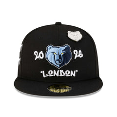 Memphis Grizzlies 2026 NBA Global Games London 59FIFTY Fitted Hat Black | New Era Near Me