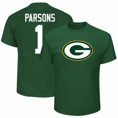Fanatics Micah Parsons Green Bay Packers Big & Tall Player Name & Number T-Shirt Green