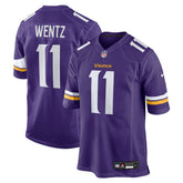 Nike Carson Wentz Minnesota Vikings Team Game Jersey Purple