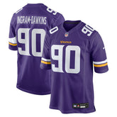 Nike Tyrion Ingram-Dawkins Minnesota Vikings Team Game Jersey Purple