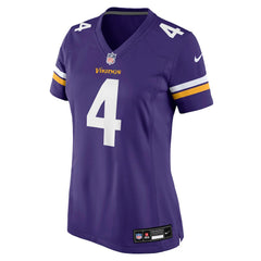 Nike Myles Price Minnesota Vikings Women's Team Game Jersey Purple