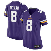 Nike Jeff Okudah Minnesota Vikings Women's Team Game Jersey Purple