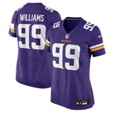 Nike Elijah Williams Minnesota Vikings Women's Team Game Jersey Purple