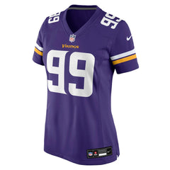 Nike Elijah Williams Minnesota Vikings Women's Team Game Jersey Purple