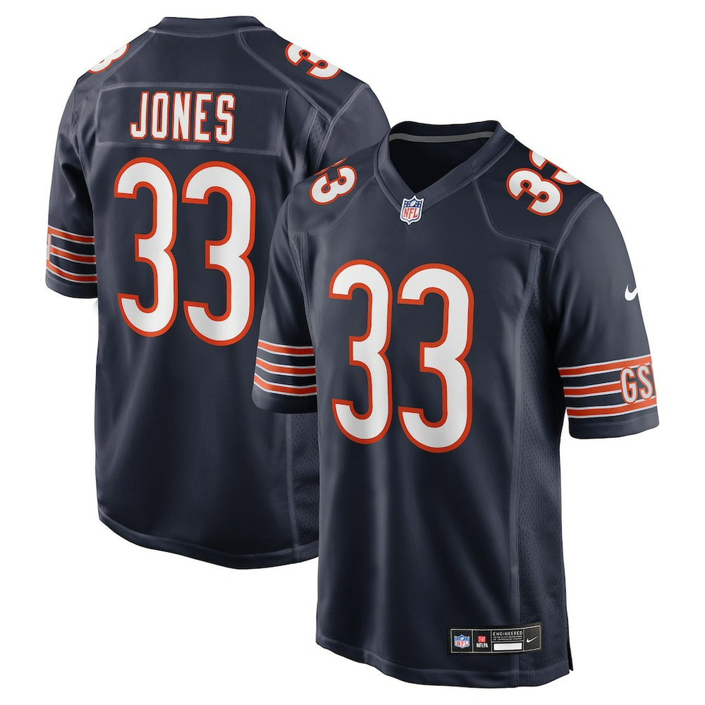 Nike Jaylon Jones Chicago Bears Team Game Jersey Navy