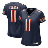 Nike Case Keenum Chicago Bears Women's Team Game Jersey Navy