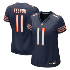 Nike Case Keenum Chicago Bears Women's Team Game Jersey Navy