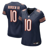 Nike Luther Burden III Chicago Bears Women's Team Game Jersey Navy