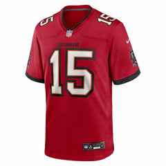 Nike Tez Johnson Tampa Bay Buccaneers Team Game Jersey Red