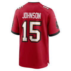 Nike Tez Johnson Tampa Bay Buccaneers Team Game Jersey Red