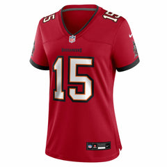 Nike Tez Johnson Tampa Bay Buccaneers Women's Team Game Jersey Red