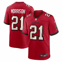 Nike Benjamin Morrison Tampa Bay Buccaneers Team Game Jersey Red