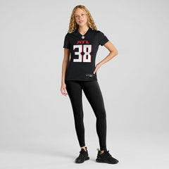 Nike Nathan Carter Atlanta Falcons Women's Team Game Jersey Black