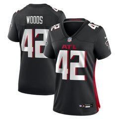 Nike Josh Woods Atlanta Falcons Women's Team Game Jersey Black